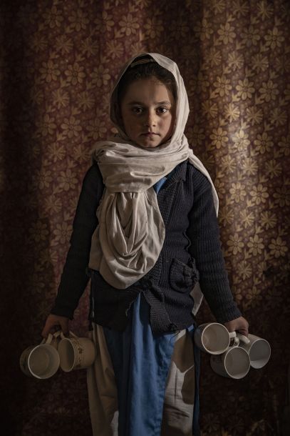 ©Andrea Francolini. Rida , 7 anni, studentessa a Bright Moon Model School, villaggio di Bar. Pakistan 2018